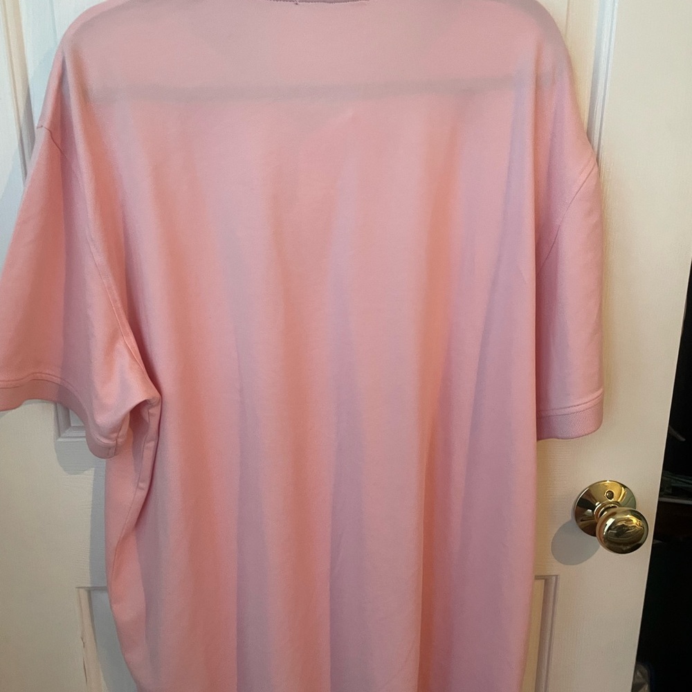Men’s 2XL pink polo NWT